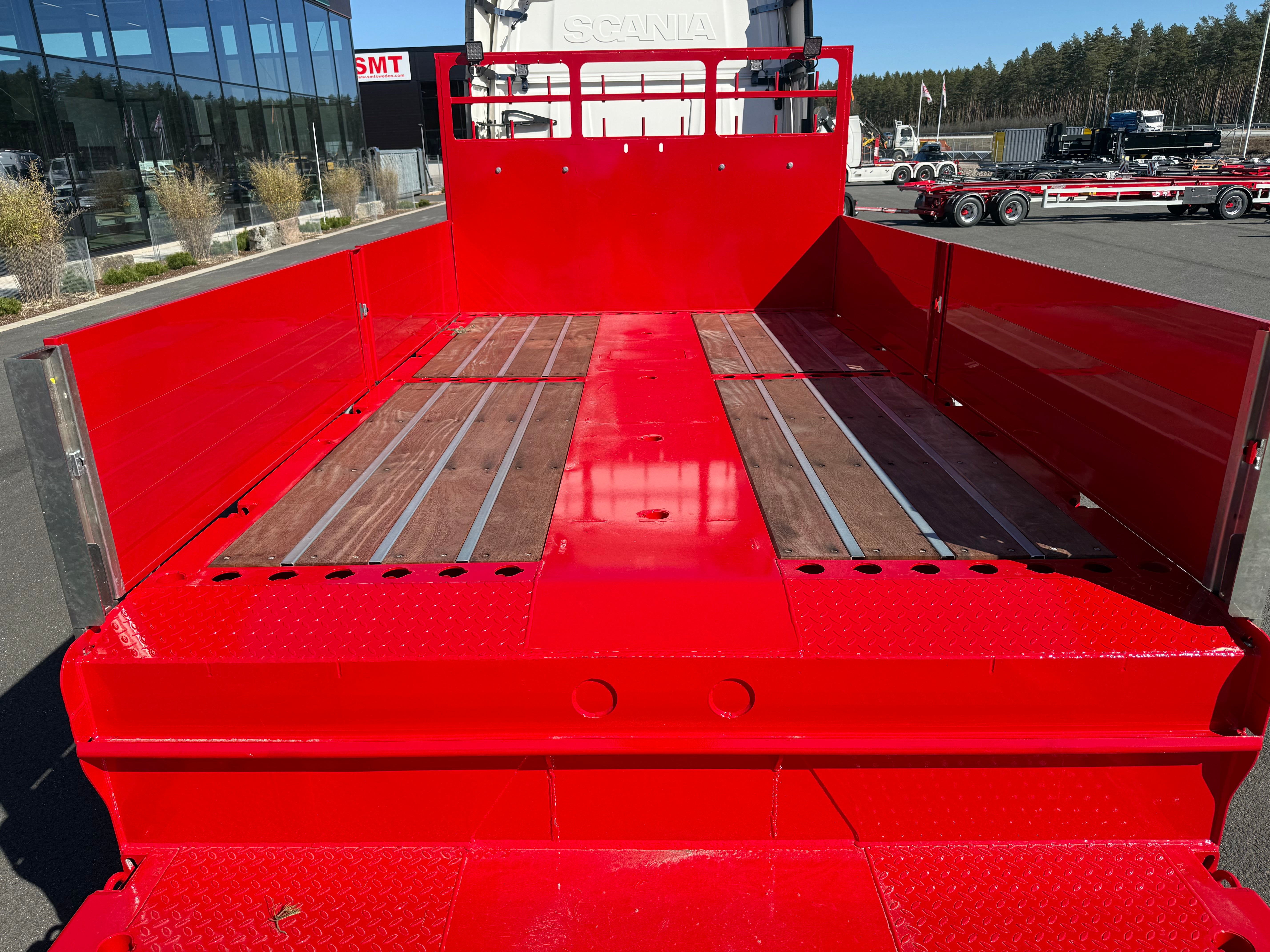 Langendorf 4 axlad 18,4m jumbotrailer med VSE styrning