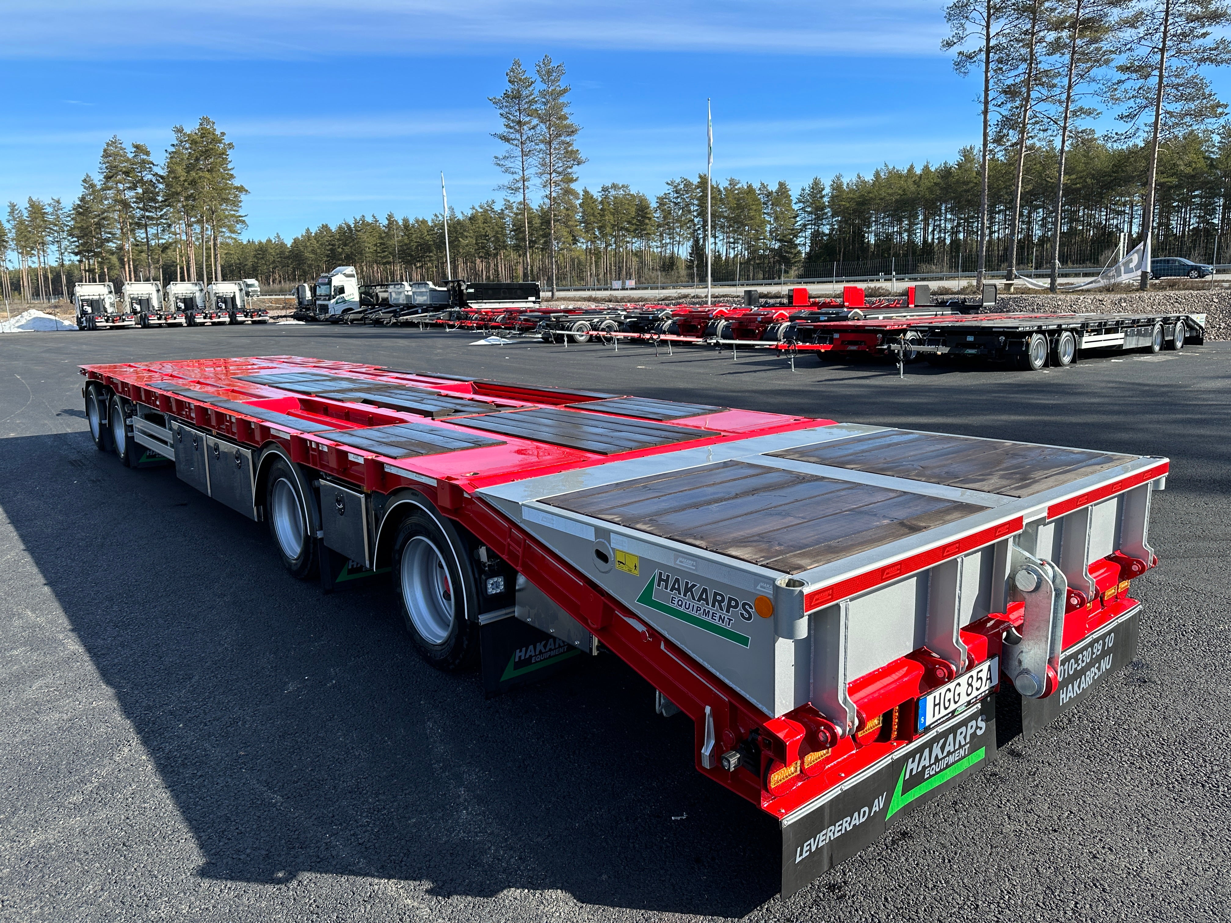 4 axlad 38 tons kombivagn för 1 flak