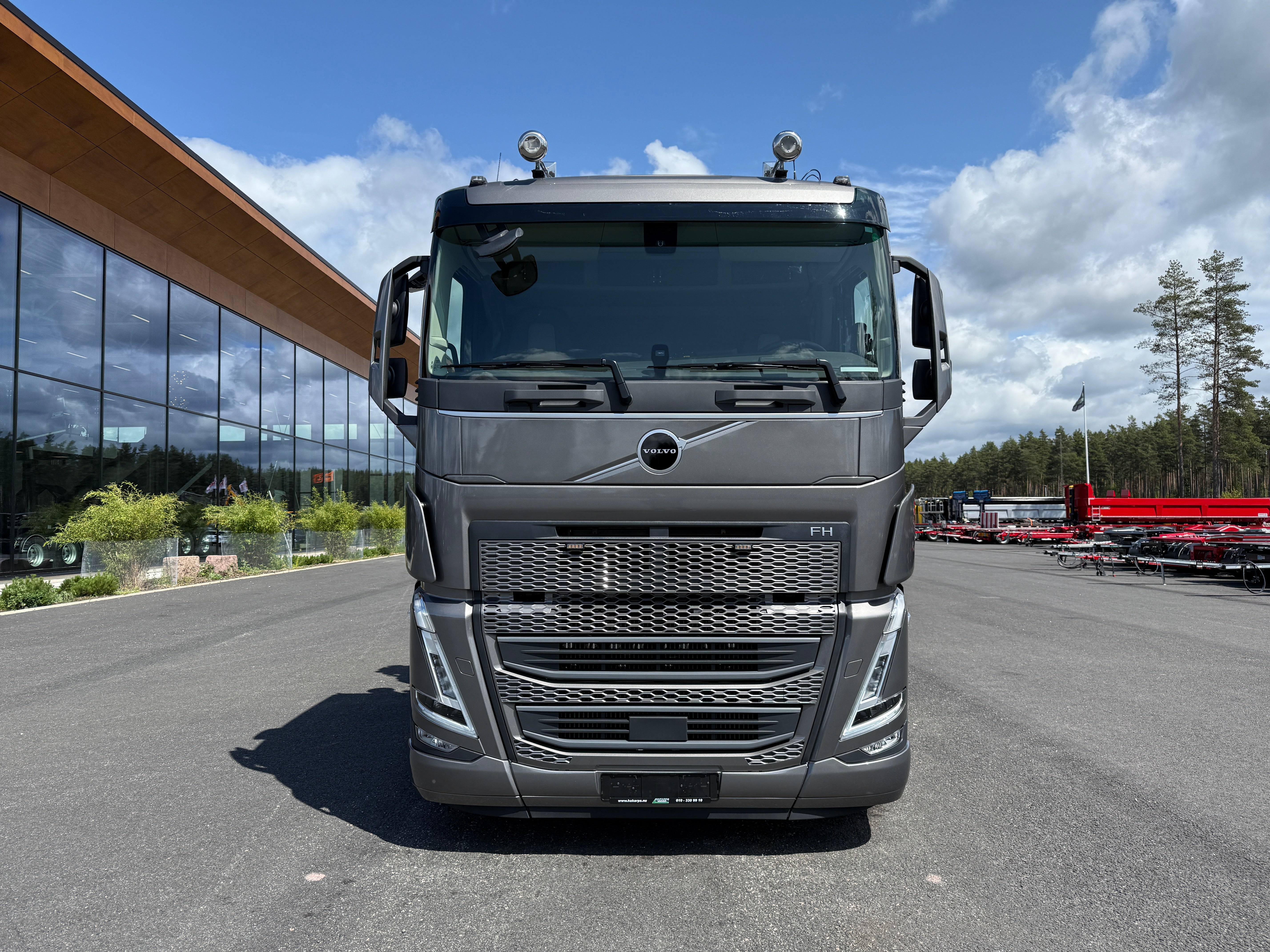 Volvo FH13 500 tridem kranväxlare Palfinger PK34002 SH