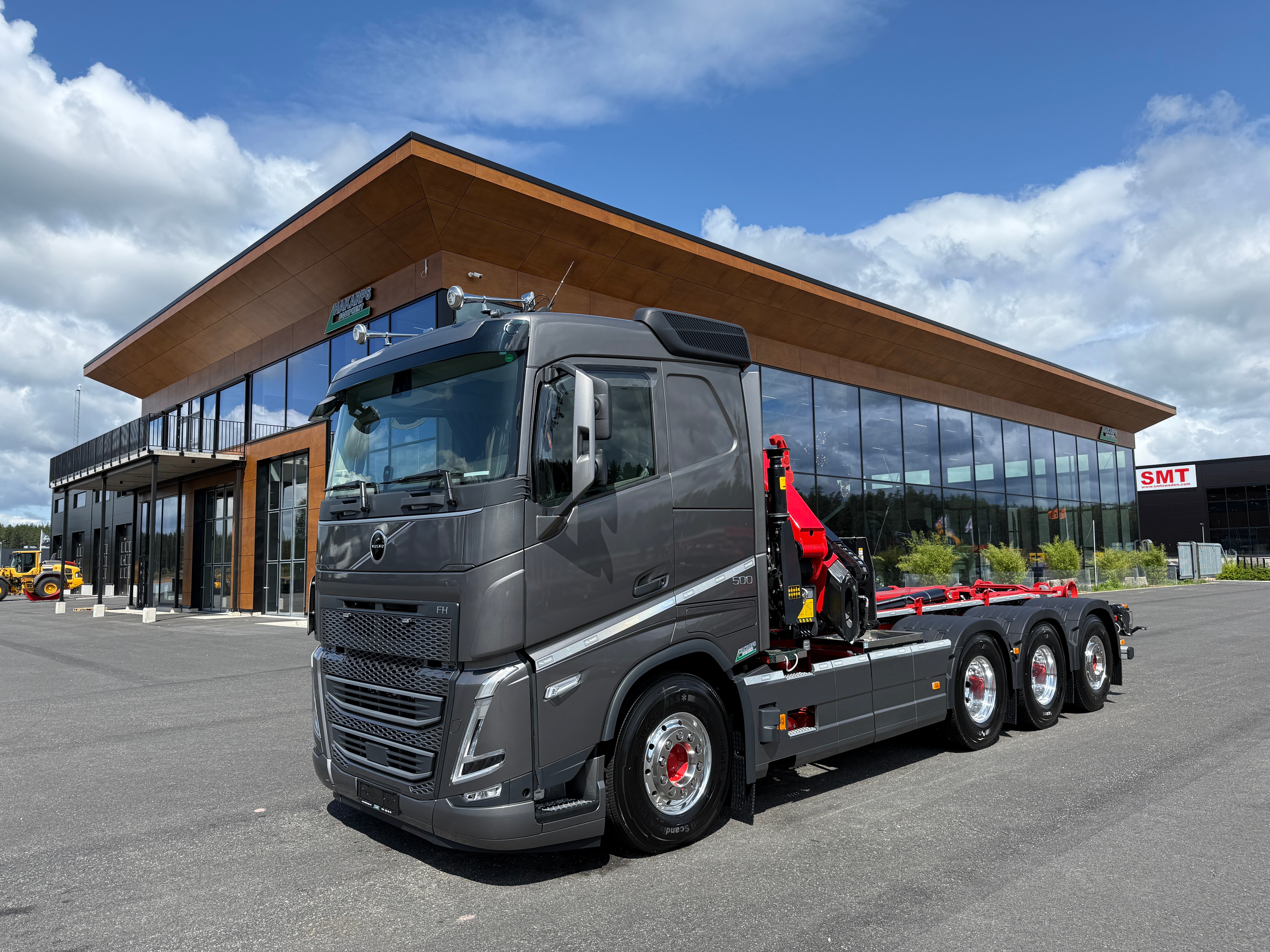 Volvo FH13 500 tridem kranväxlare Palfinger PK34002 SH