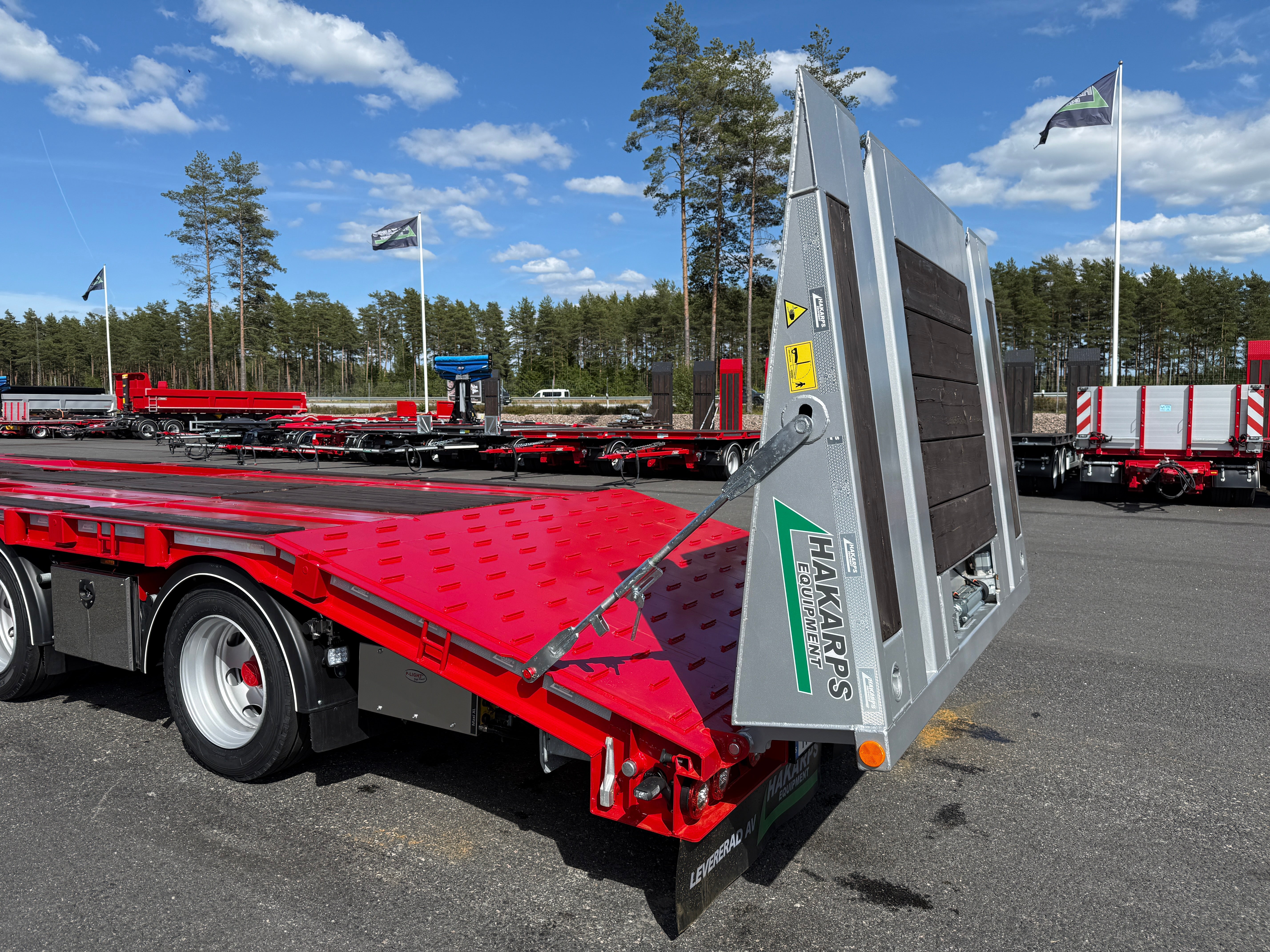 4 axlad 38 tons kombivagn för 2 flak