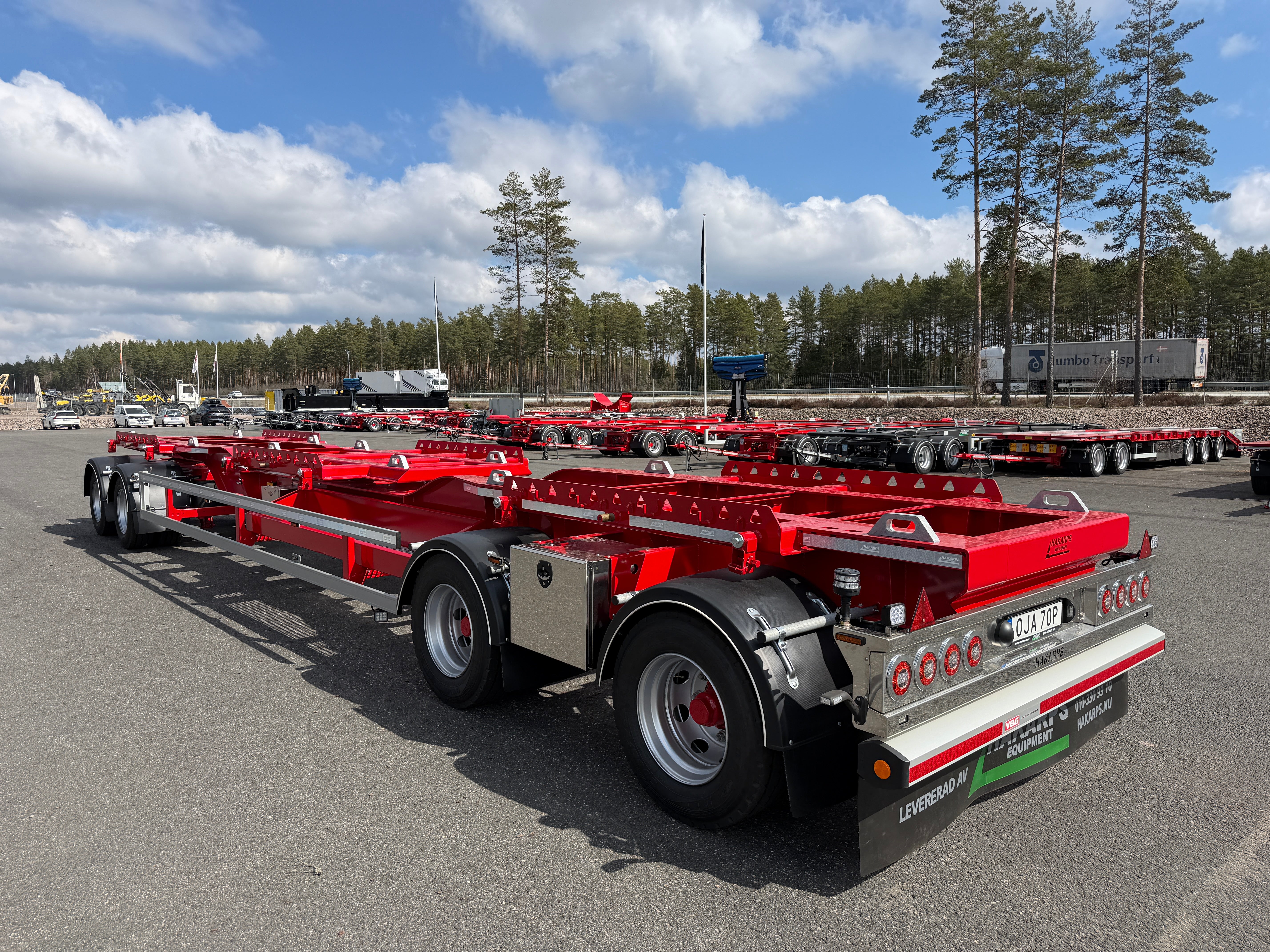 4 axlad 38 tons liftdumpervagn