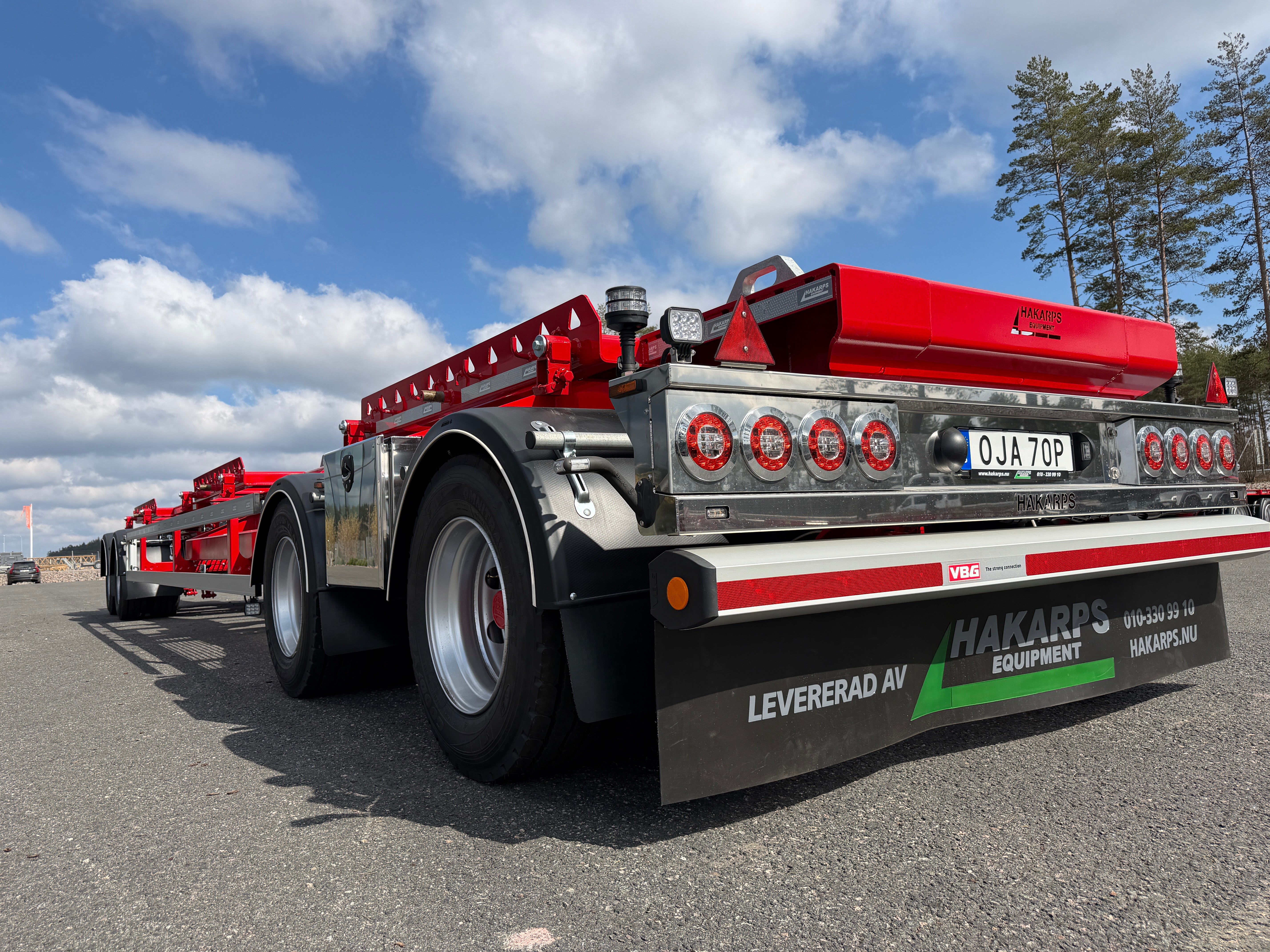 4 axlad 38 tons liftdumpervagn