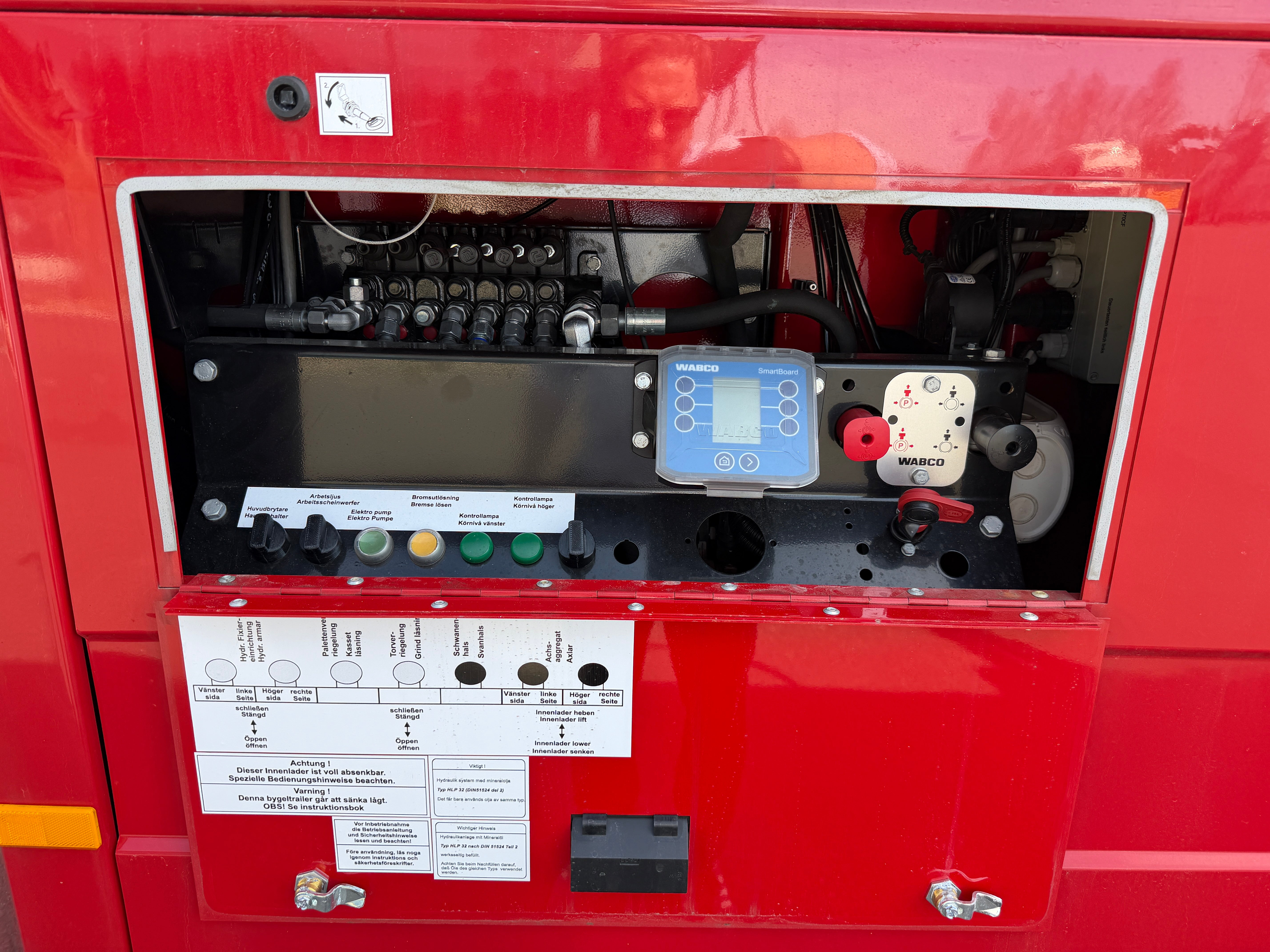 Langendorf 3 axlad bygeltrailer