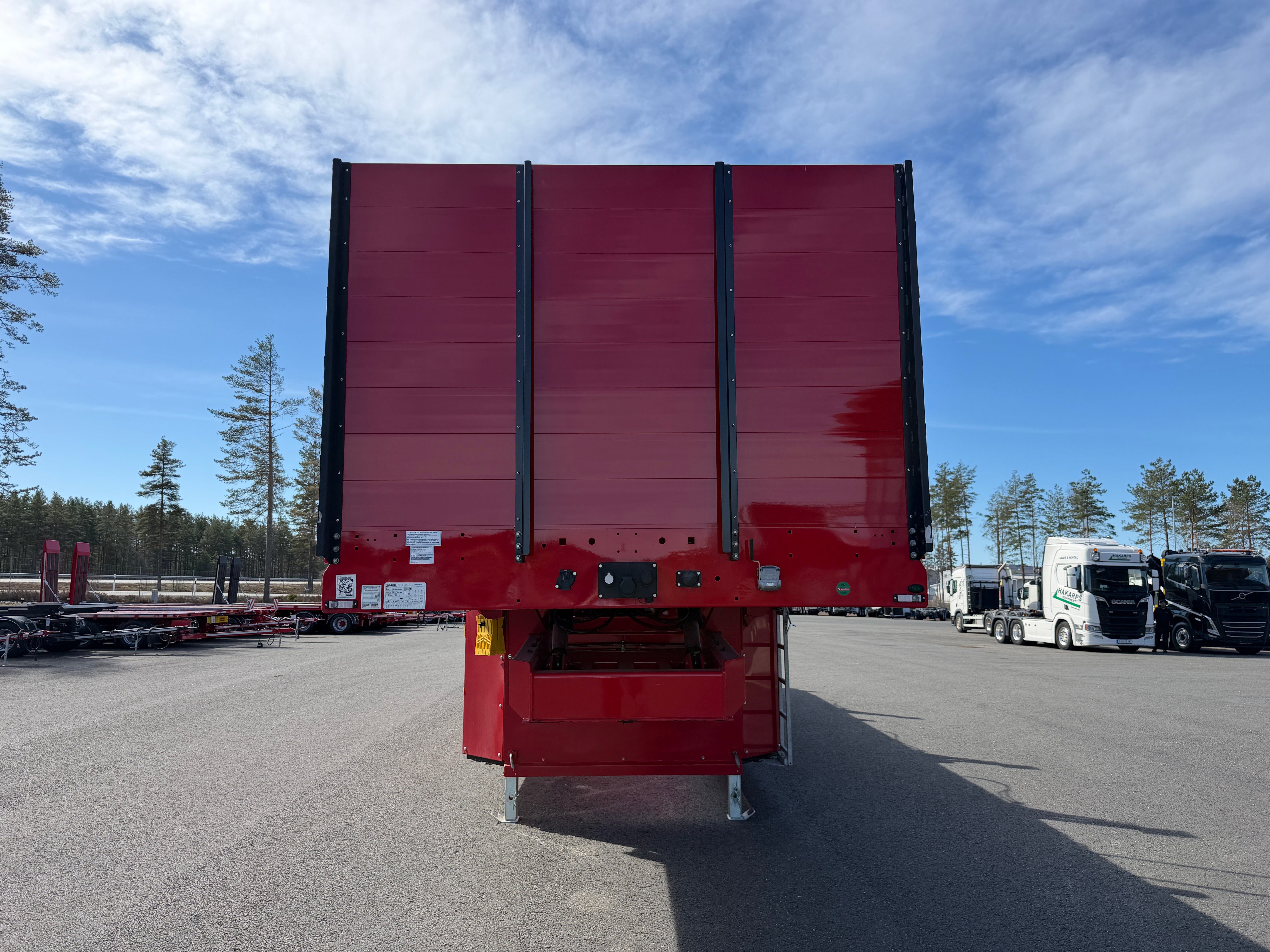 Langendorf 3 axlad bygeltrailer