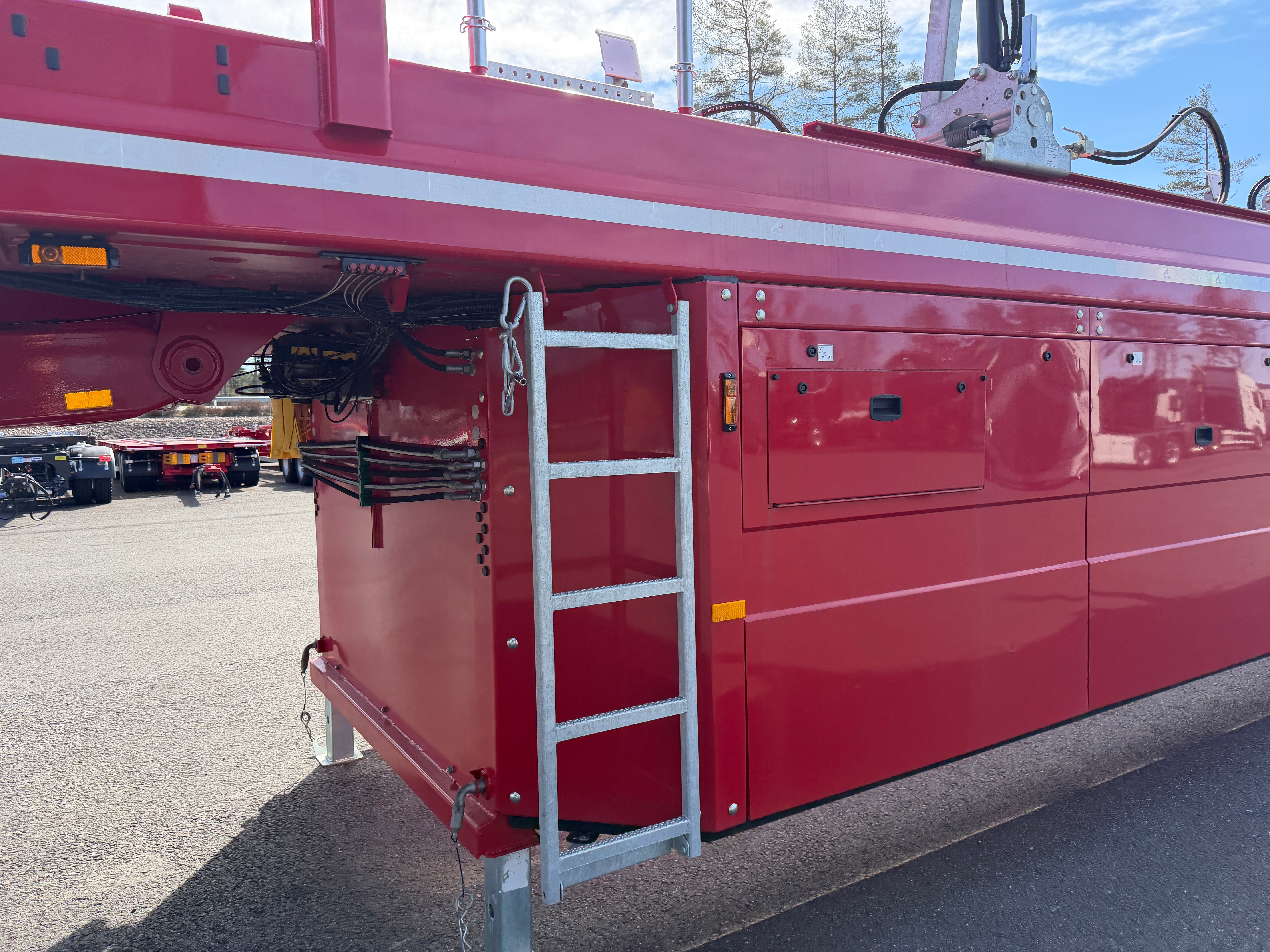 Langendorf 3 axlad bygeltrailer