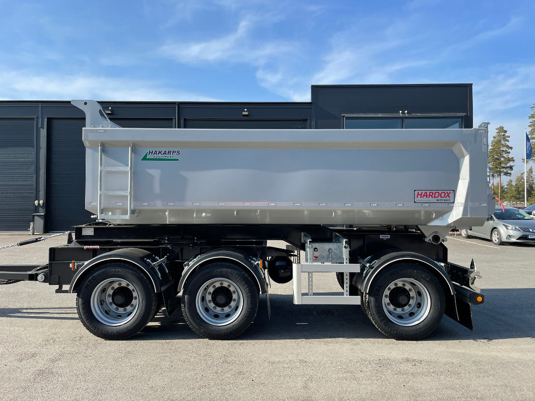 24 tons dumperkärra med låsbar vändkrans 2+1