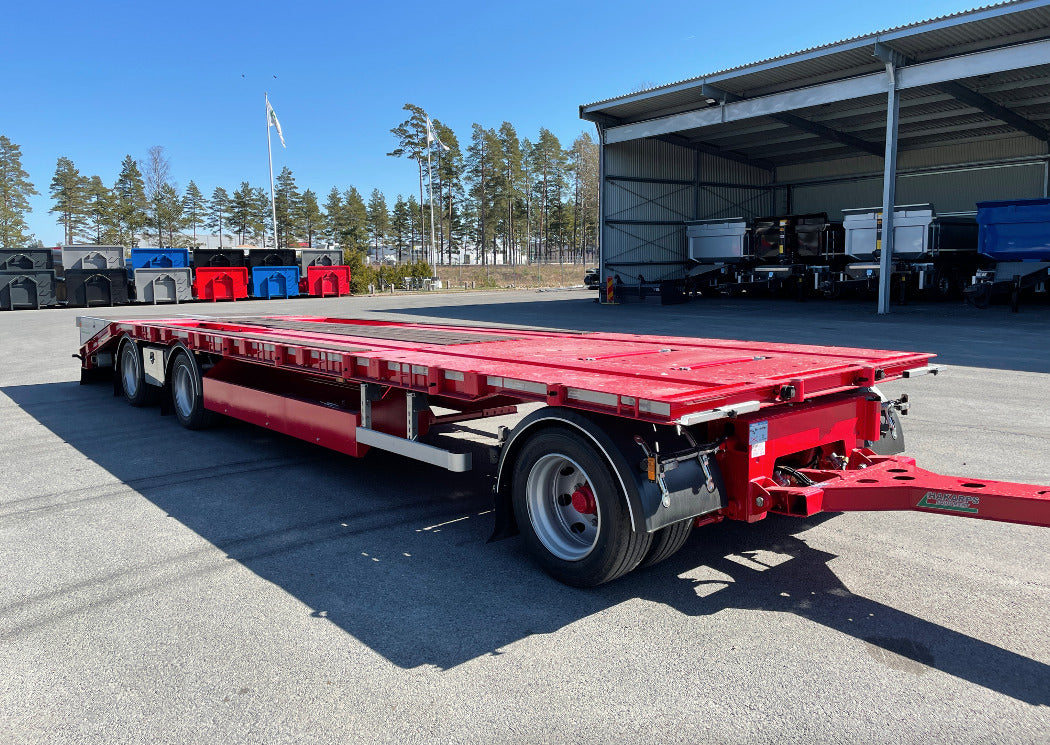 3 axlad 30 tons kombivagn 960mm hög